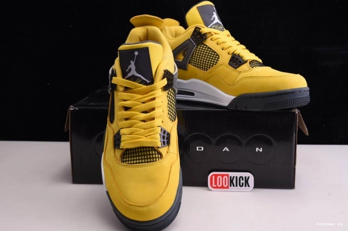 Rep CT8527-700 Retro 4 Air Lightning Jordan 0823